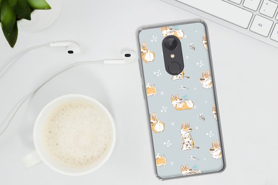 Coque Xiaomi Redmi 5 - Motif - Chien - Corgi - Garçons - Filles - Enfants - Kids - Coque de téléphone en Siliconen