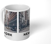 Mok - Koffiemok - New York - Amerika - Weg - Mokken - 350 ML - Beker - Koffiemokken - Theemok