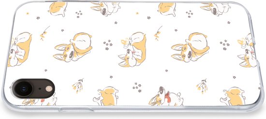 Coque iPhone XR - Motif - Corgi - Chien - Coque de téléphone en Siliconen -