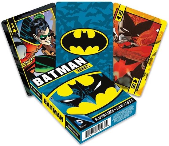 Afbeelding van het spel DC Comics speelkaarten Batman heroes