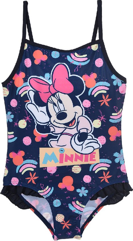 Minnie Mouse - Maillot de bain Minnie Mouse- fille - marine - taille 98