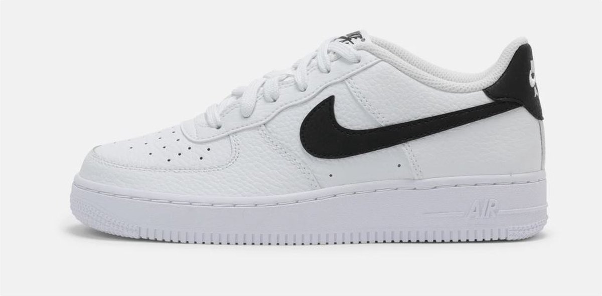 Nike Air Force 1 Laag Sneakers Wit Zwart Maat 38 bol