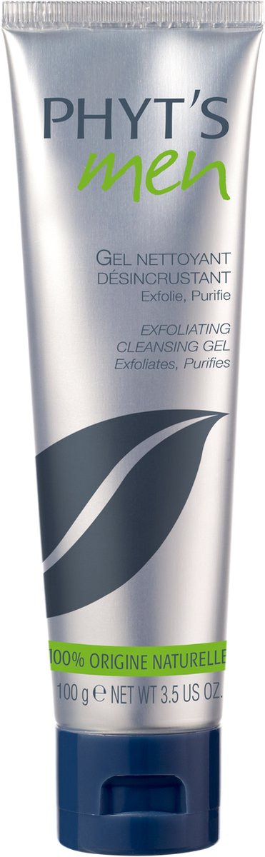 Phyt's Men - Exfoliating Cleansing Gel - Tube 100gr - Biologische Cosmetica