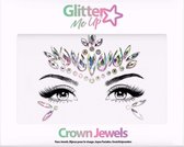Face jewels Crown Jewels - Gezichtsteentjes - Gezicht diamanten - Glitter - Festivals - Feestjes - Evenementen - Festival accessoires - Multicolor