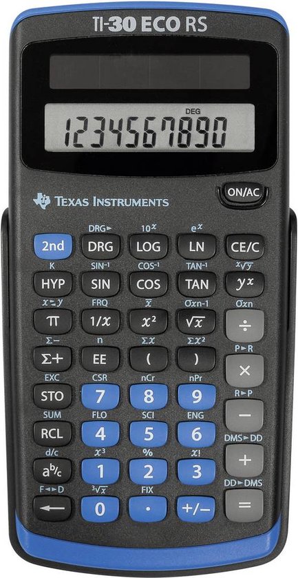 Texas Instruments TI-30 ECO RS (Solar) | bol.com