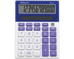 Rexel Joy Calculatrice Perfect Purple 2104236