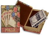 Shopaxo speelkaartenhouder - Hout - Kaartspelhouder - Pokerkaarten