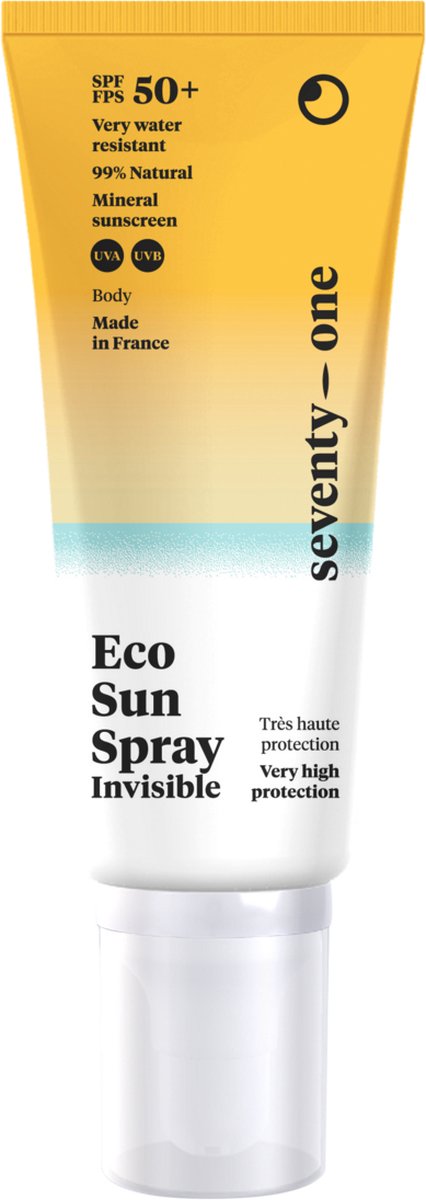 Seventy-one Percent Eco Zon Spray Invisible SPF50+