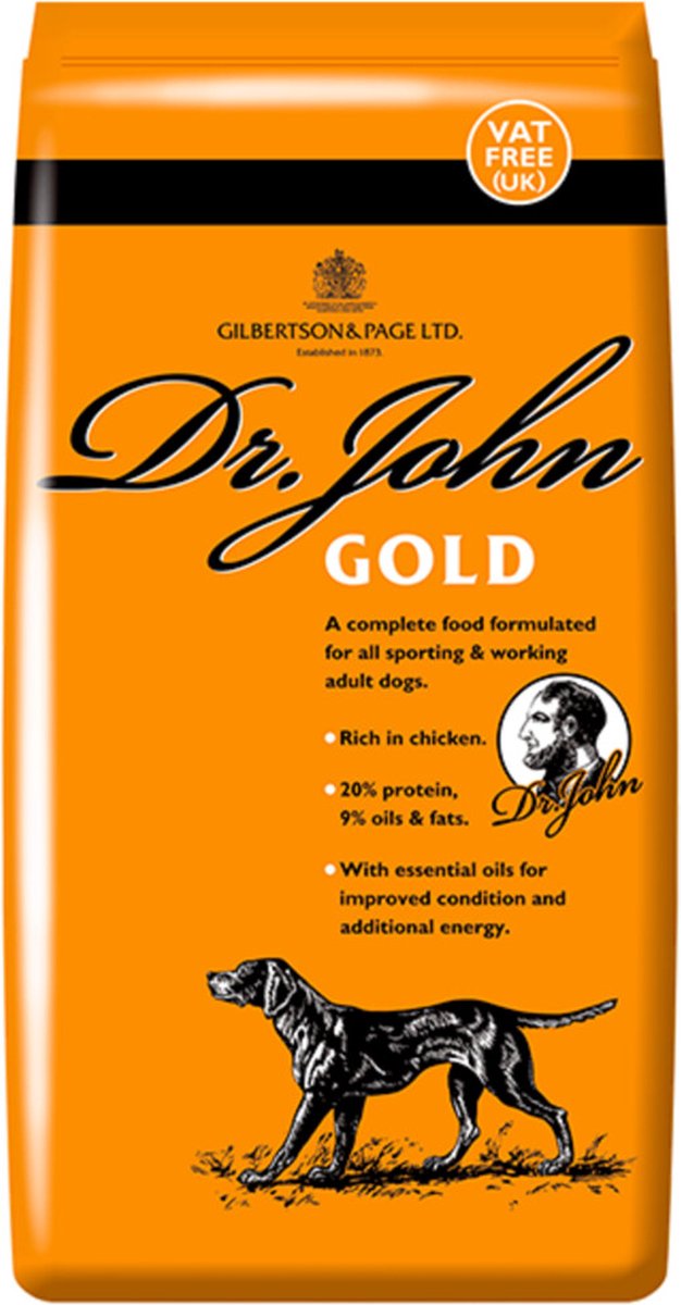 Dr John Dr John- Goud Hondenvoer - 15 kg