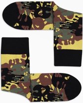 Colorcool Heren Sokken | Camouflage Sokken | Katoen | 41-45 | Normale boord - Naadloos - Geen Padding