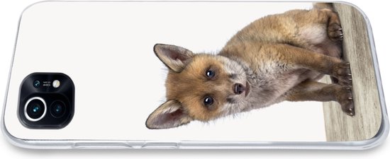 Xiaomi Mi 11 - Enfant - Renard - Bébé renard - Enfants - Filles - Garçons - Coque de téléphone en Siliconen