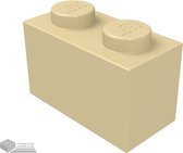 Lego Bouwsteen 1 x 2, 3004 Tan 100 stuks