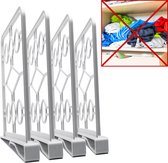 Plank Verdeler "Grijs" - Kast Organizer - Kleding Organizer - Plankverdeler - Kast Organizers - Kastverdeler - Kast Organizer Kleding
