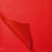 Zijdepapier vloeipapier inpakpapier rood zijdevloei - 50x70 cm 17gr - 100 vellen - Verhuispapier - knutselen - inpakken en beschermen