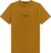 Fred Perry - T-Shirt M2706 Caramel Bruin - XXL - Modern-fit