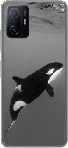 Geschikt voor Xiaomi 11T Pro hoesje - Orka - Water - Dieren - Siliconen Telefoonhoesje