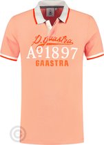 Gaastra heren poloshirt "Sailmaker" Logo, orange (3XL)