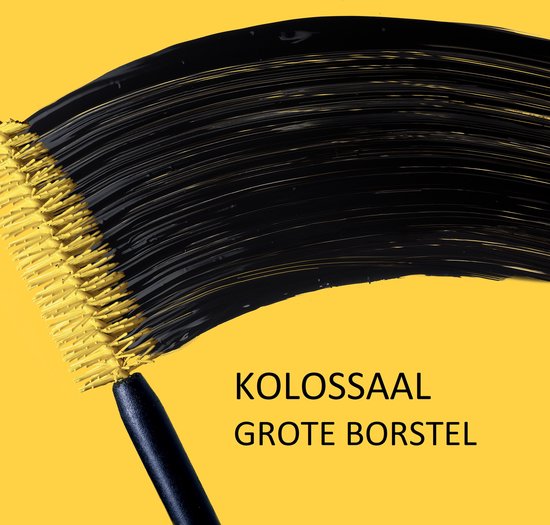 Maybelline New York - Volum' Express Colossal Waterproof Mascara - Glam Black - Volume Mascara Verrijkt met Collageen voor Direct Kolossaal Volume - 10,7 ml