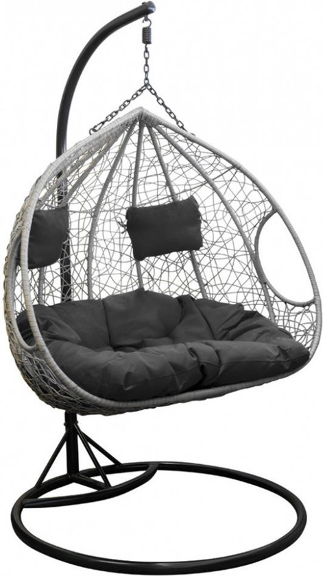 oppervlakkig schors aanvaarden Lucy's Living Luxe Hangstoel COCON XL - ø120 x H 200 cm - hangstoel voor  binnen -... | bol.com
