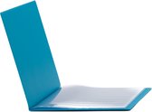Goodline® - PVC Rapportmap / Diplomamap geschikt voor 4 pagina's - type Classic-Turquoise