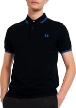 Fred Perry - Polo M3600-P24 Zwart - Slim-fit - Heren Poloshirt Maat L