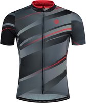 Rogelli Buzz - Fietsshirt Korte Mouwen - Heren - Maat 2XL - Grijs, Rood