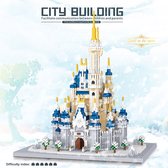 Lezi Snow Castle - Nanoblocks / miniblocks - Bouwset / 3D puzzel - 4775 bouwsteentjes - Lezi LZ8189