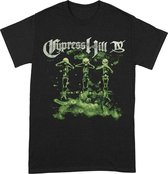 Cypress Hill IV Album - T-Shirt Zwart - Maat M