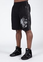 Gorilla Wear Buffalo Old School Workout Shorts - Zwart / Grijs - L/XL