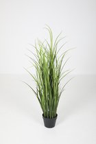 Kunstplant Grassen - topkwaliteit decoratie - Groen - zijden plant - 120 cm hoog