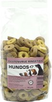 Hundos Hondenbeloningssnoepjes Glutenvrije ringetjes 400 gram
