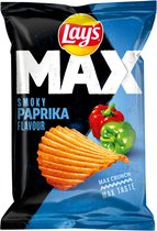 Lays Max Smokey Paprika flavour 45 gr - doos 20 zakjes