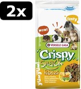 2x NATURE CRISPY SNACK FIBRES 650GR