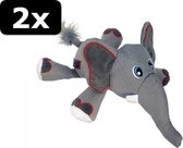 2x KONG COZIE ULTR ELLA OLIFANT 25CM