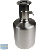 RVS 2 liter vat Platteschuif