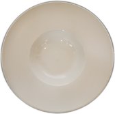 Gourmetbord Diep, Ø27cm, Matwit - Chic & Mat (Set van 3)