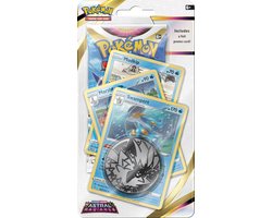 Pokemon sword & shield astral radiance premium checklane booster swampert