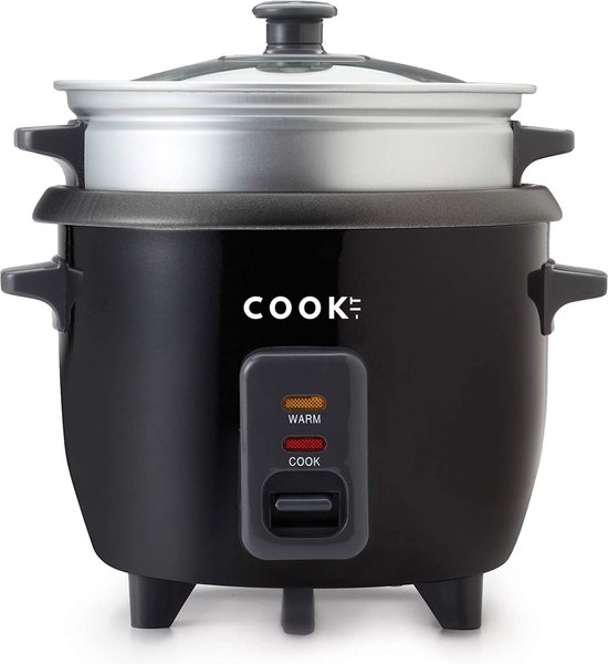 COOK-IT Rijstkoker met Stomer - Rice Cooker - 1.5 Liter