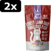 2x EASYPETS LAMB/FISH SENIOR 300GR