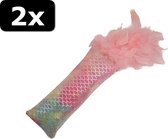 2x MERMAID FEATHER KICKER ROZE