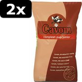 2x CAVOM COMPLEET PUP/JUNIOR 20KG