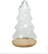 tak-design-tafeldecoratie-kerstboom-8-2-x-16-cm-glas-hout-bruin