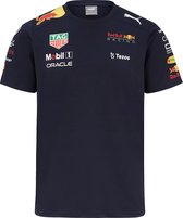 Red Bull Racing Kids Teamline Shirt 2022 - Maat : 128- Max Verstappen kids - formule 1-