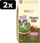 2x HAPPY LIFE ADULT MINI LAMB 3KG