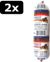 2x NATURIS HOUDBAAR KIP/MAKREEL 650GR