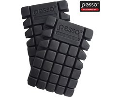 Pesso - Kniekussens Werkbroek - Kniebeschermers - One Size - zwart