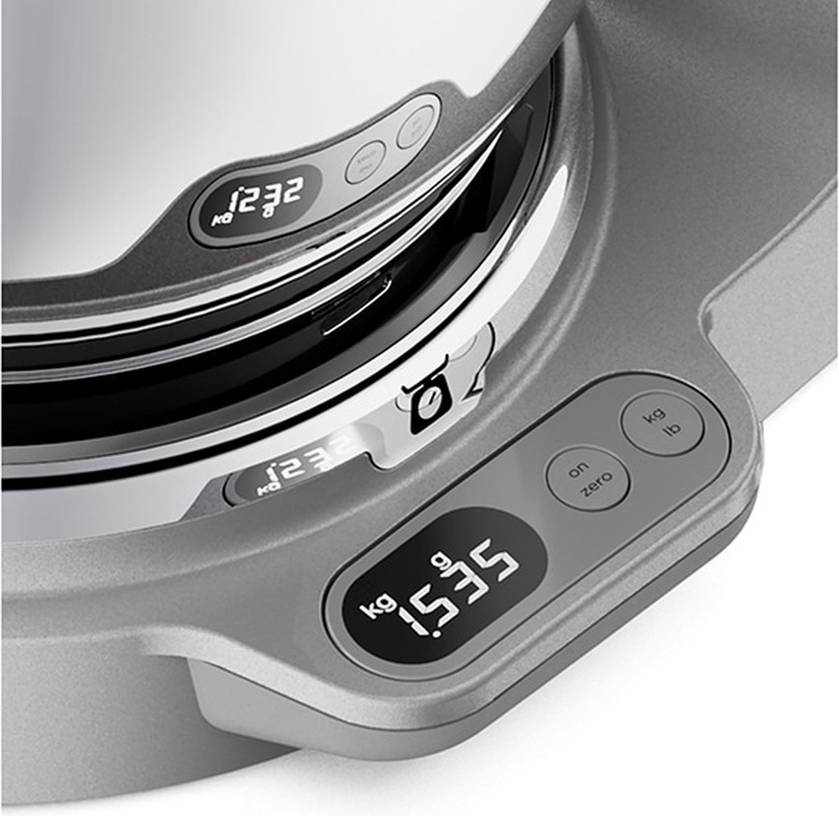 Kenwood Chef Titanium - 1.200W mixer met twee mengkommen thumbnail 5