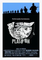 Poster- Platoon, the fiirst casualty of war is innocence, Filmposter,  incl bevestigingsmateriaal, Premium Print