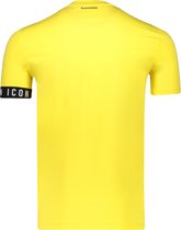 Dsquared2 T-shirt Geel Geel voor Mannen - Lente/Zomer Collectie