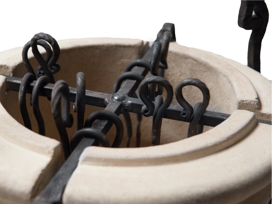 Keramische tandoor Nomade - Multifunctionele Houtoven BBQ - Voor de Fijnproever! *** Met stof- en waterdichte beschermhoes van Merkloos — afbeelding 5
